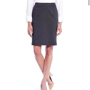 NWT Calvin Klein suit pencil skirt in charcoal